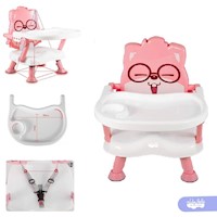 Silla De Comer de bebé modelo Mini Osito Rosa
